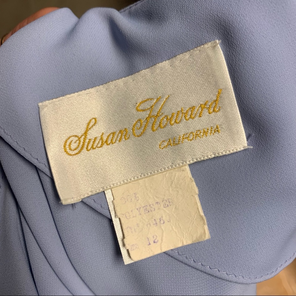 Cornflower Blue Soap Opera Dress - Picture 8 of 8